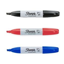 Marcador Sharpie punta Biselada Colores individuales