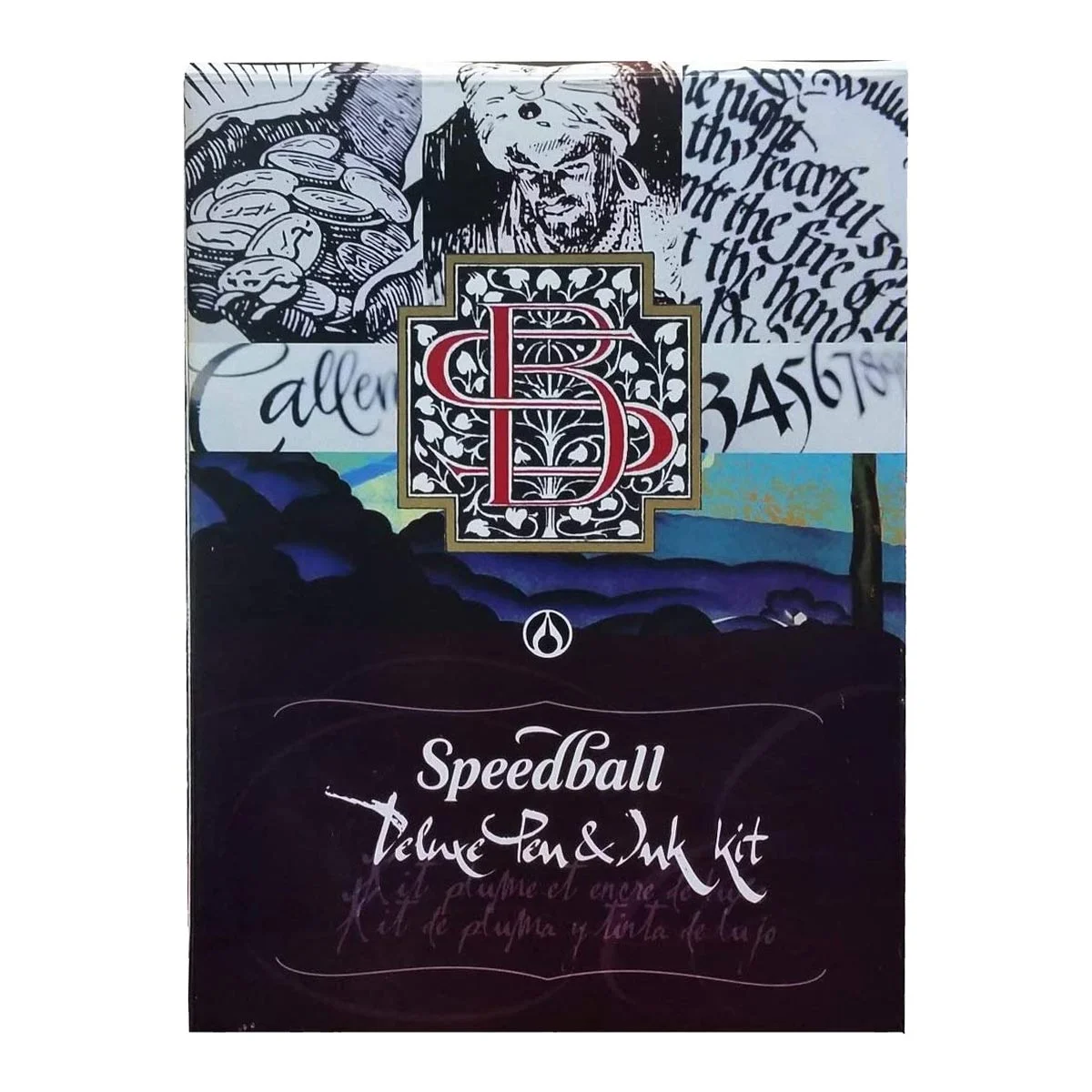 [3061] Kit Deluxe de Plumillas y Tintas Speedball