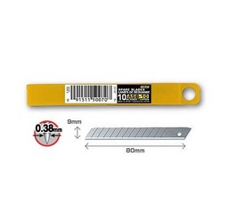 [ASB-10] Repuestos de cortador 9mm universales Olfa (10ud)