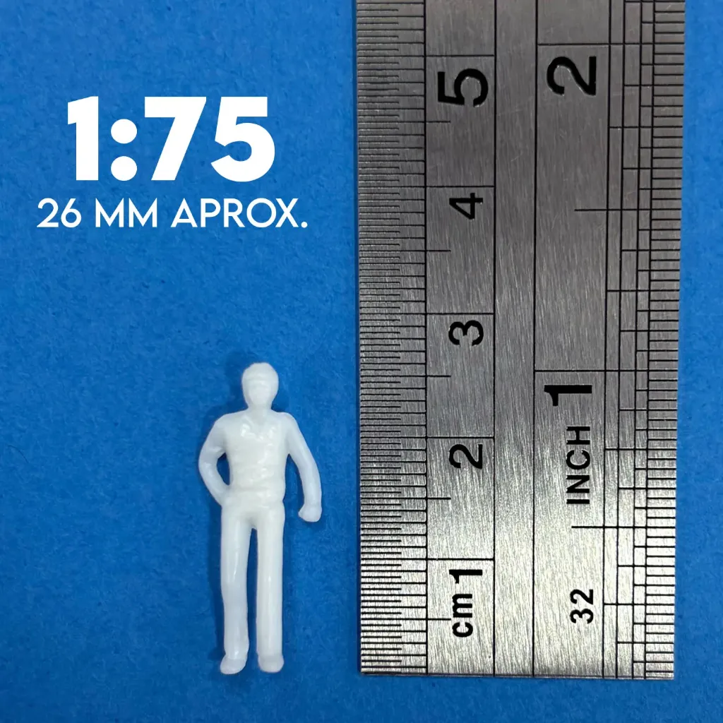 [FIES01075BL] Figura a escala 1:75 Blanco