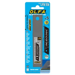 [LFB-5B] Repuestos para cortador 18mm universal trabajos duros Speed Blade Olfa (5ud)