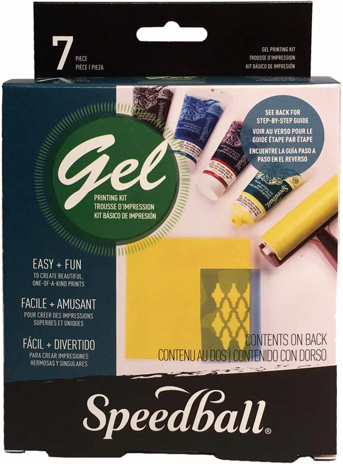 [8020] Kit básico de Impresión con bloque de Gel (Gelly) Speedball