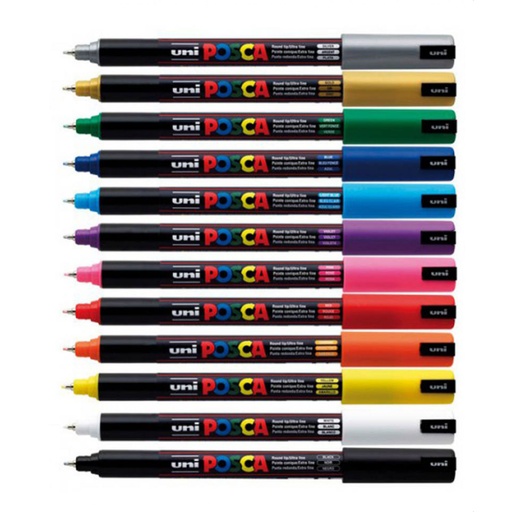 Marcador Pintura Acrílica 1MR Uni Posca (0.7mm)