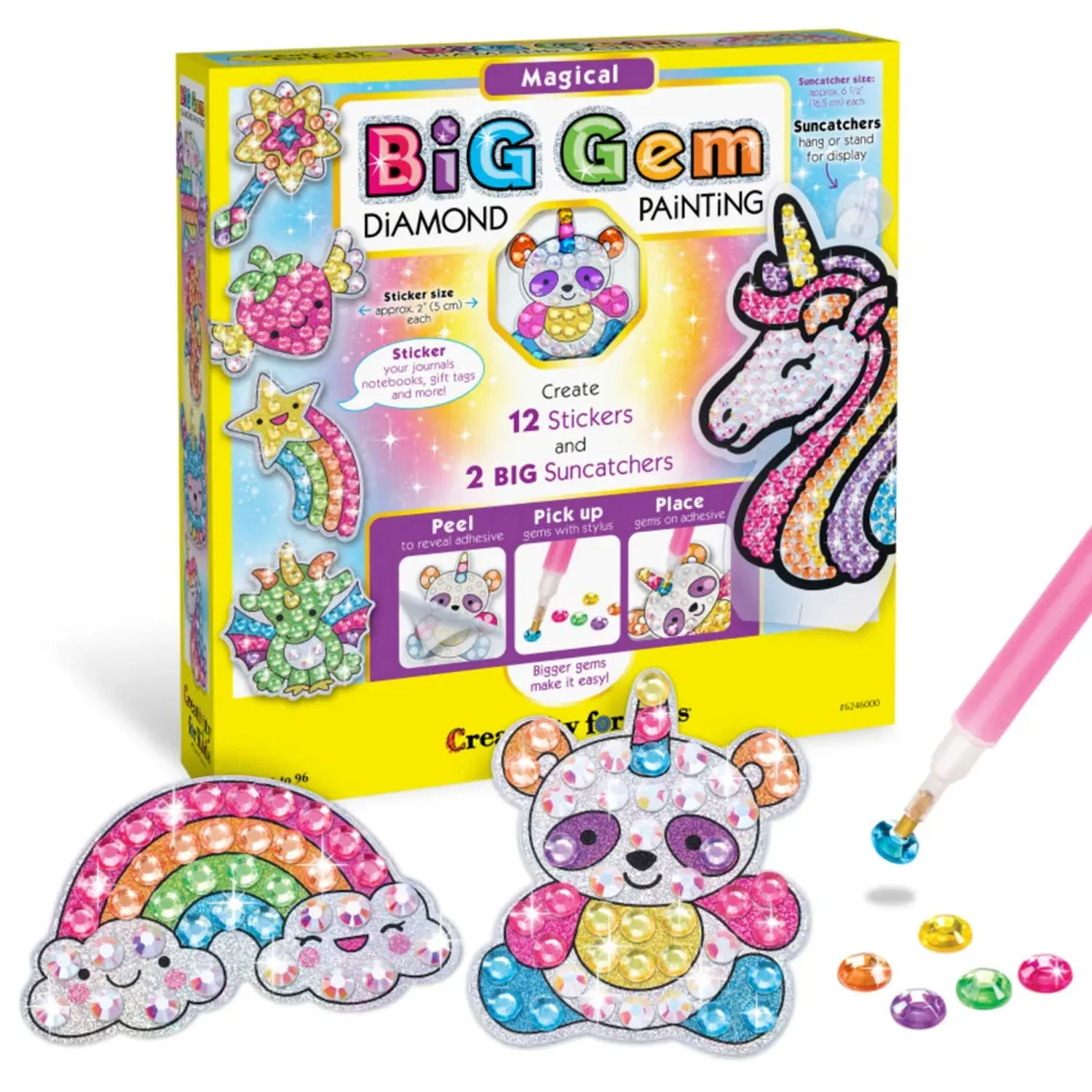 [6246900] Kit Pintura con Diamantes Faber Castell - Mágico