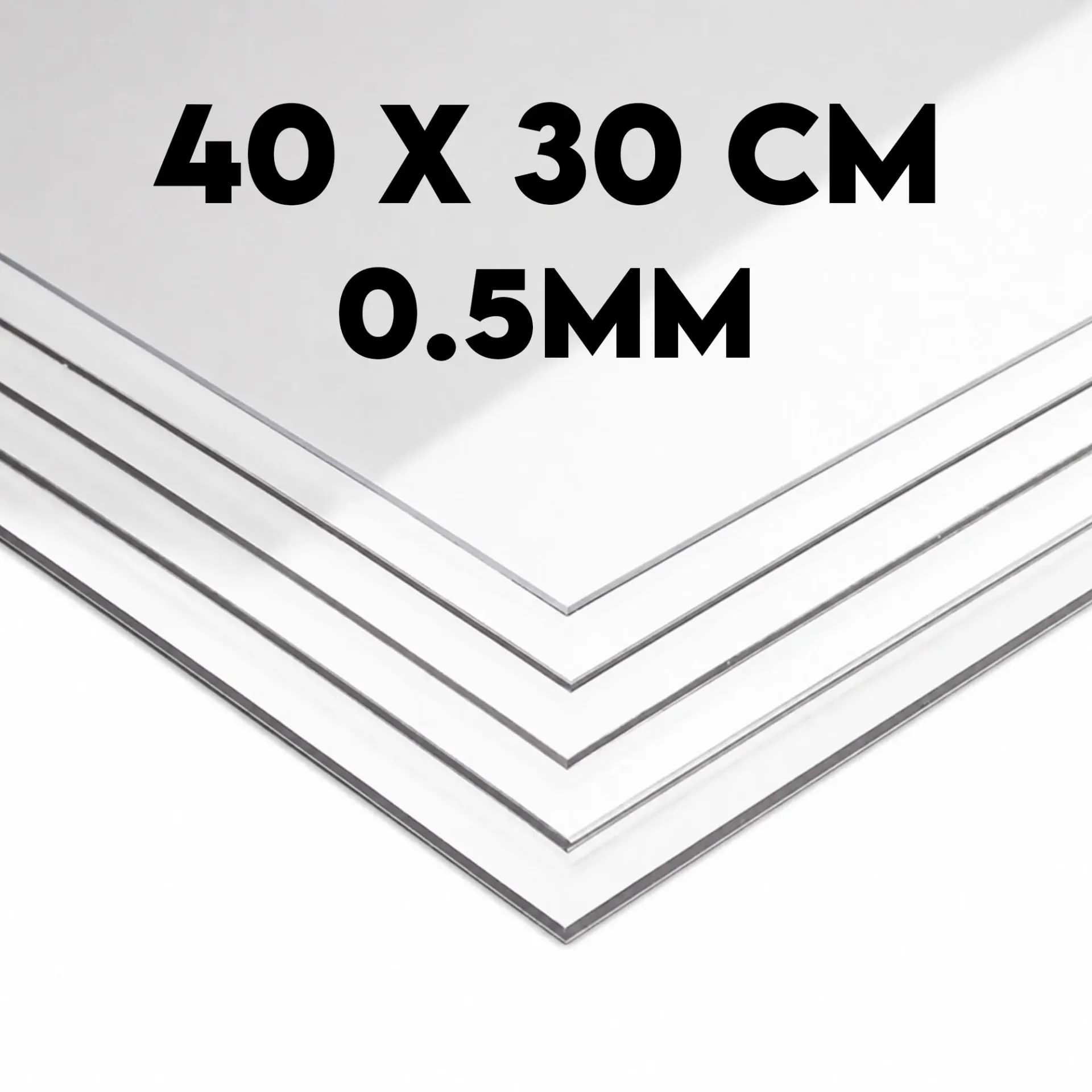 Mica Transparente PETG 40x30cm 0.5mm