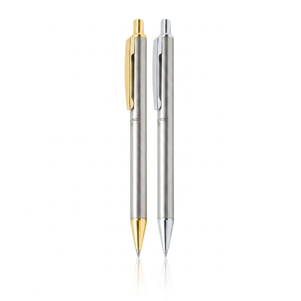 Bolígrafo Inoxcrom Inox70 Punta Media Tinta Azul con Caja