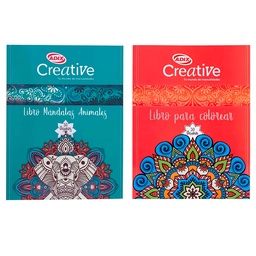 Libro de Mandala Adix para colorear