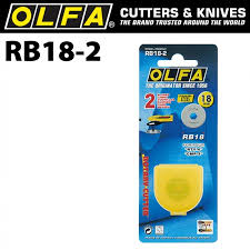 [RB18-2] Repuestos de hoja para cortador RTY-28 Olfa (2ud)