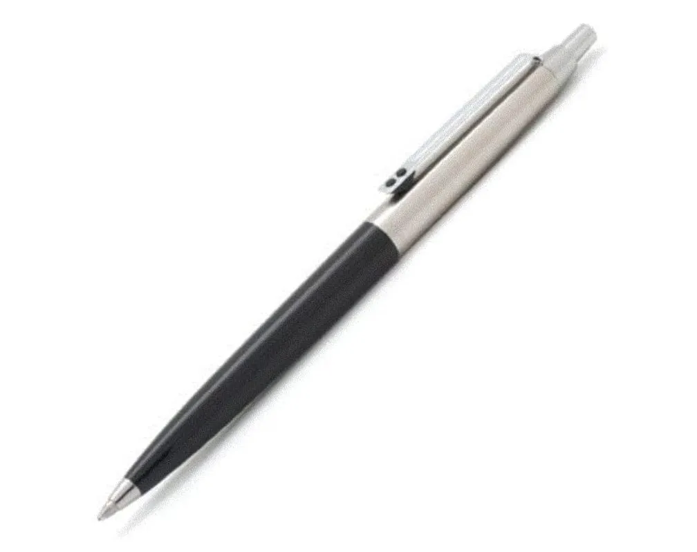 [42101005] Bolígrafo Inoxcrom Soul Punta Media Tinta Azul Negro