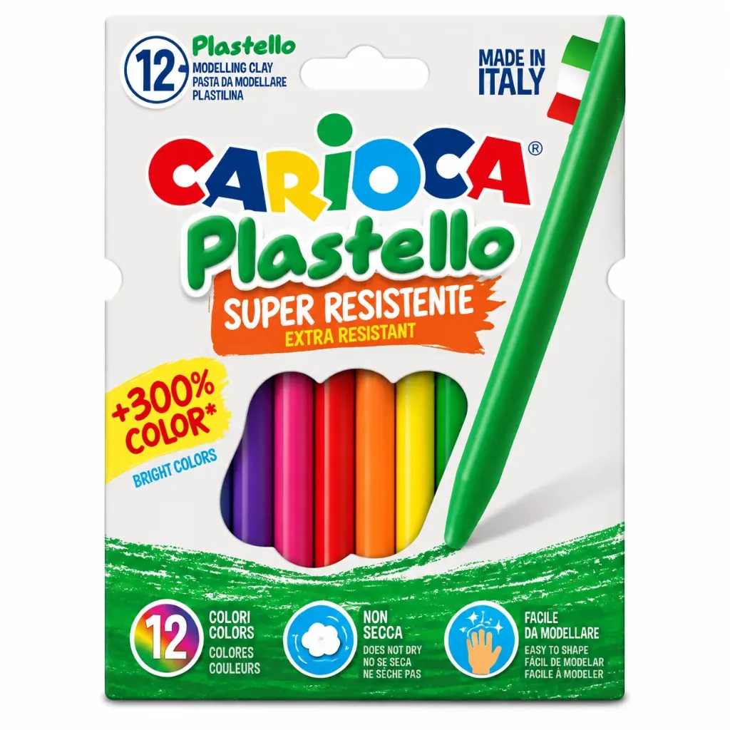[42711] Plumones Plastello Carioca 12 Colores