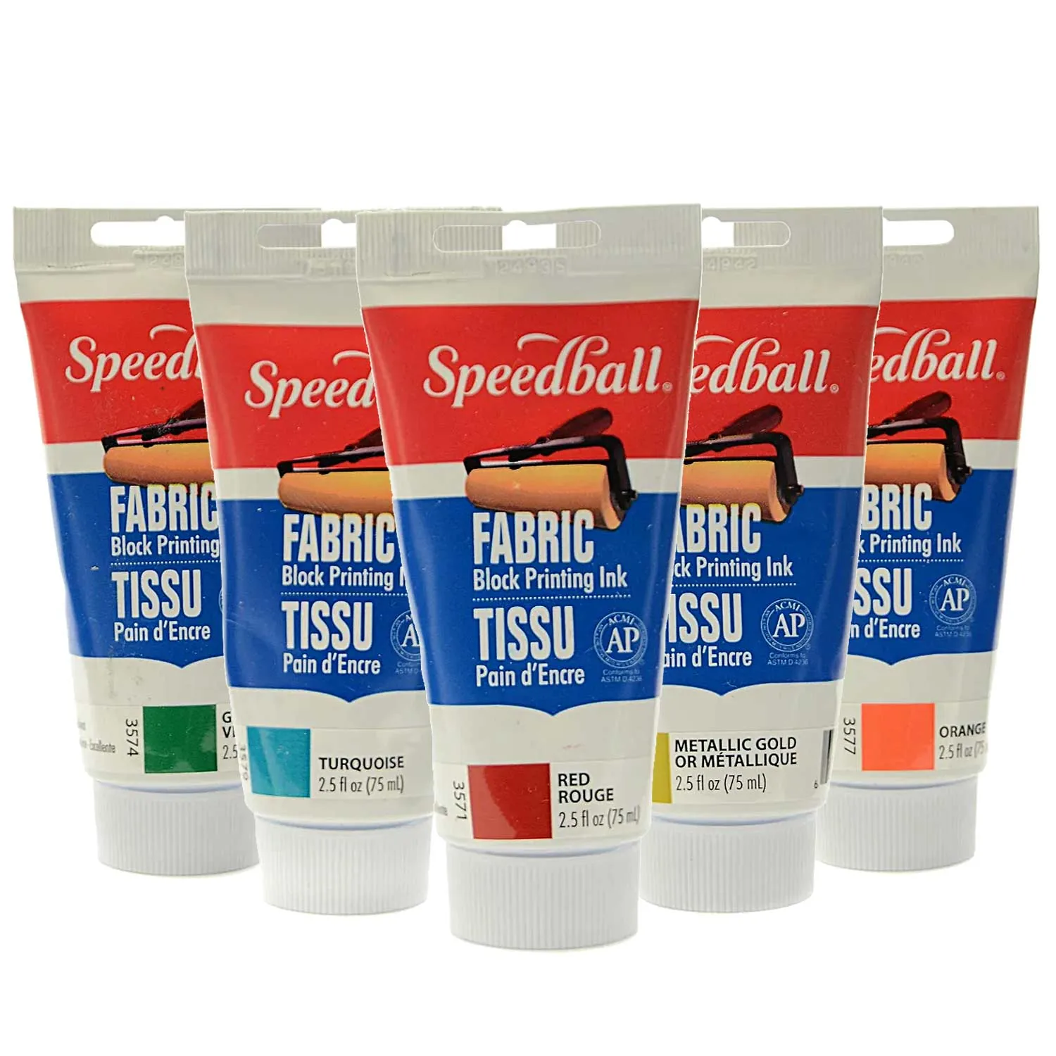 Tintas para impresión de Grabado en TELAS o papel 75ml