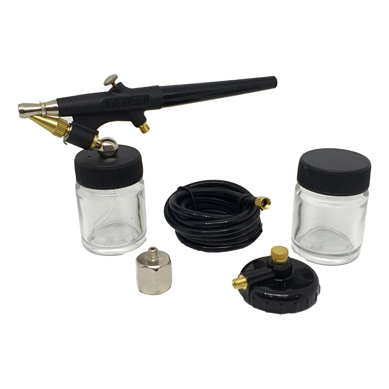 [AEBA138] Aerógrafo Básico Renart Plástico Acción Simple con Accesorios