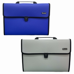 [#421-FC] Maletín Archivador Hand Con Fuelle 12 División (Oficio)