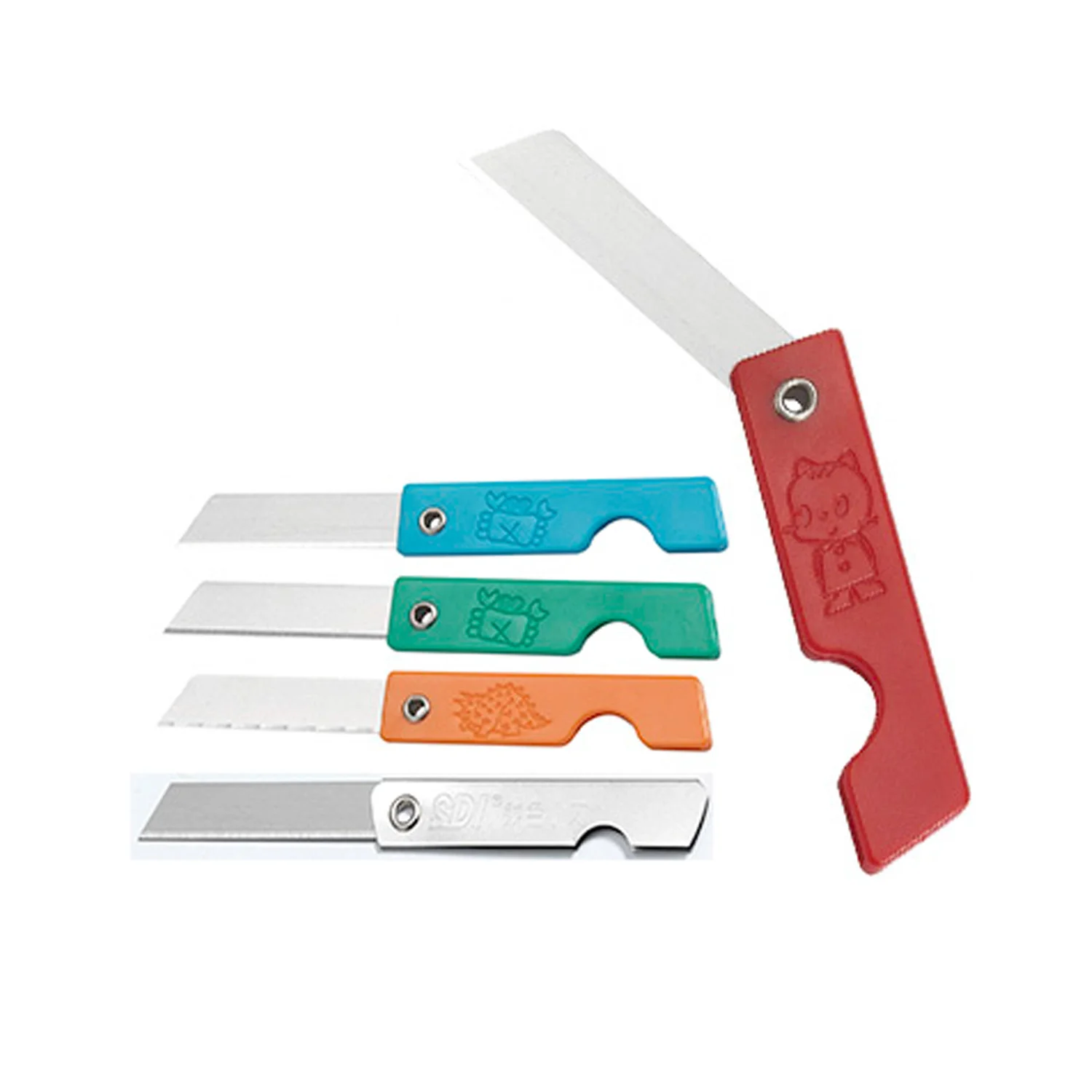 [#0104] Cortador para manualidades con estuche plástico 6cm (1und)