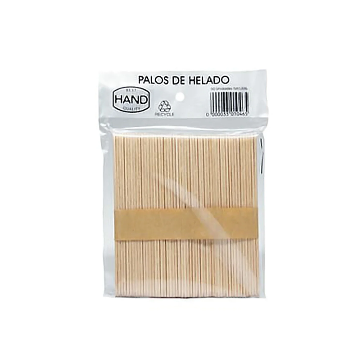 [#0465] Palitos de helado color natural (50ud)