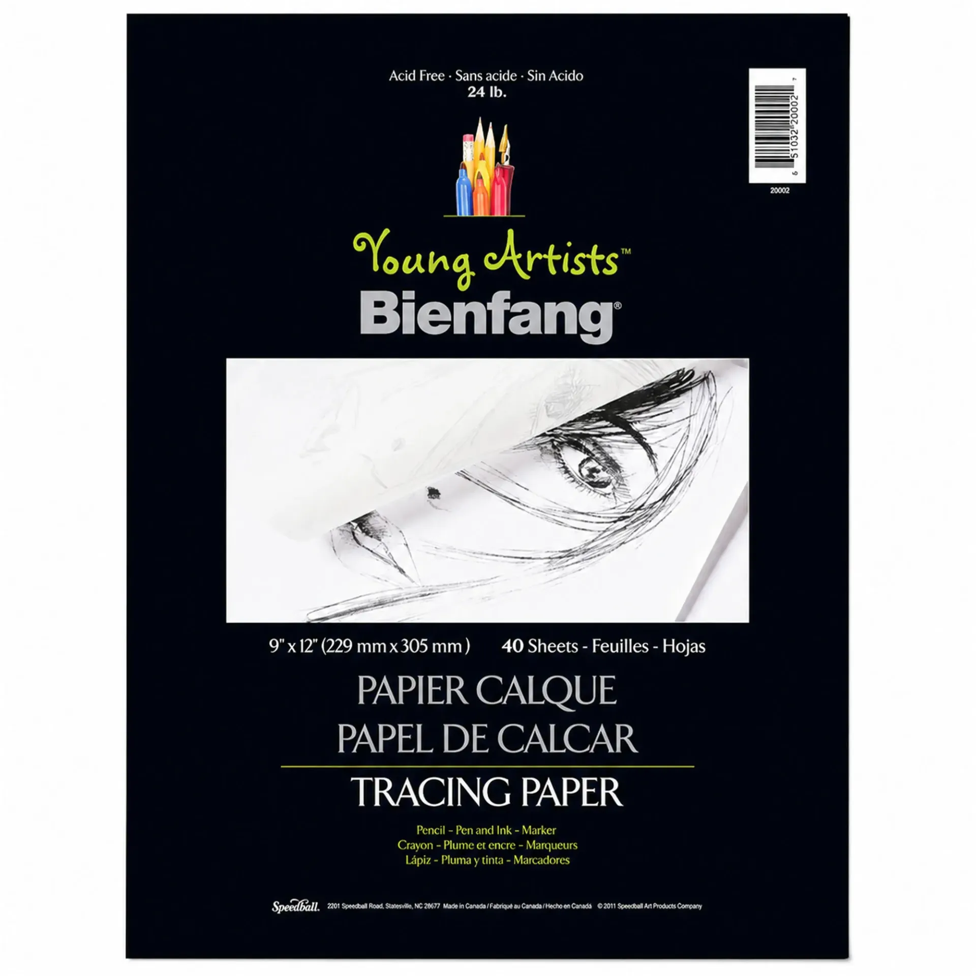 [220002] Block Bienfang Para Calcar 22x30cm 30gr. 40hj