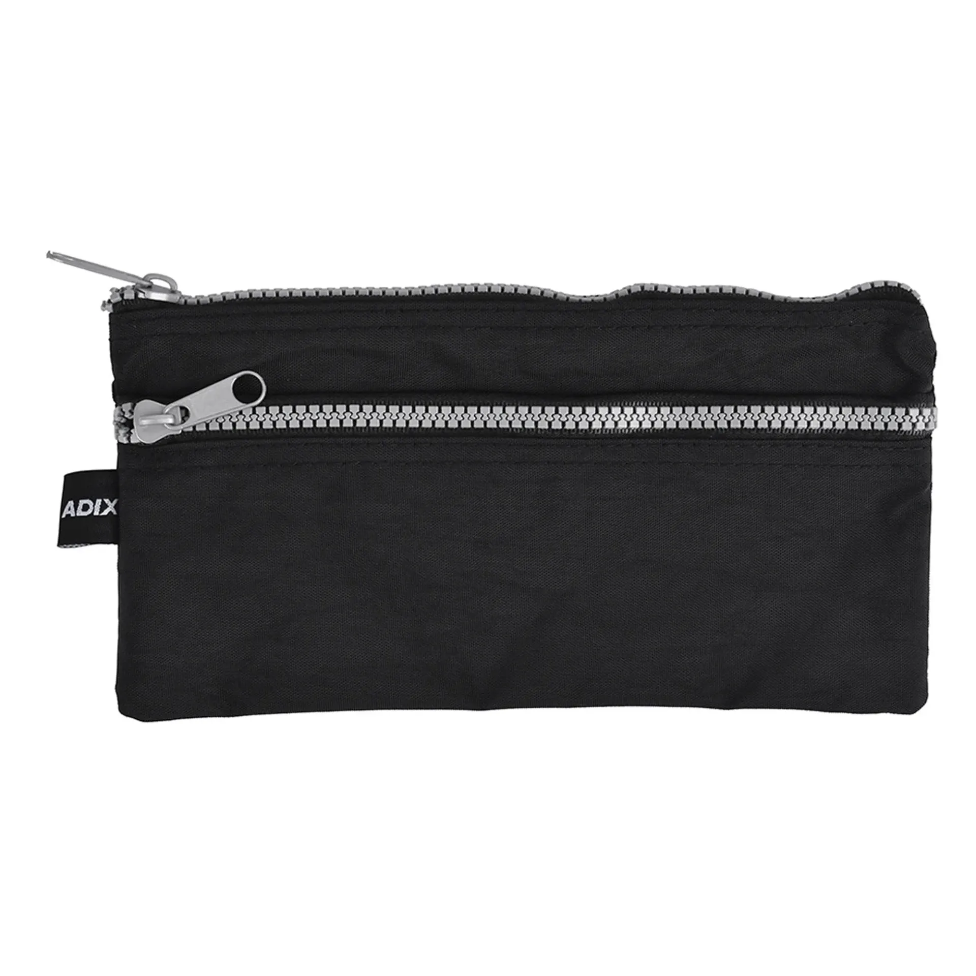 [A503091] Estuche Escolar Adix Doble Cierre Negro