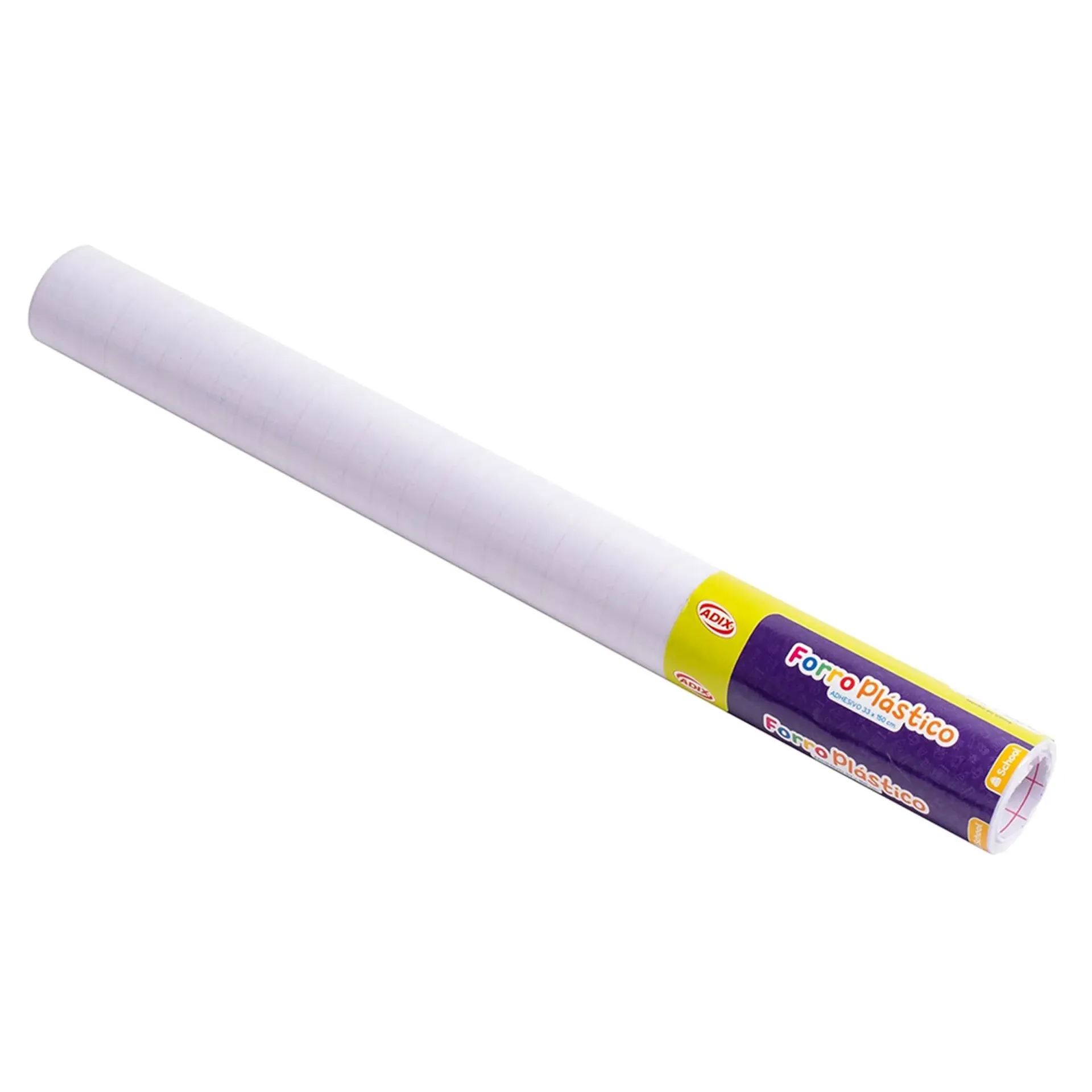 [A501007] Forro Transparente Adhesivo Adix En Rollo 33cmx1.50mt