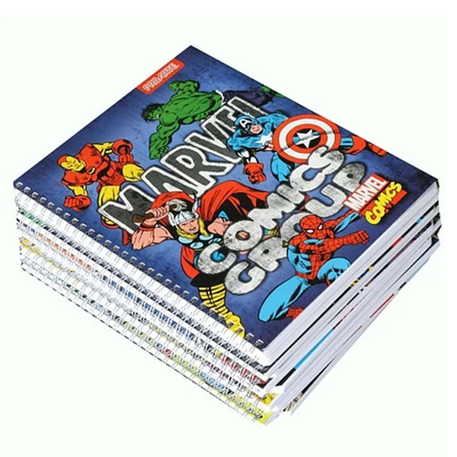 [32052-8] Cuaderno Universitario 100hj Marvel Comics Tapa Extra Dura