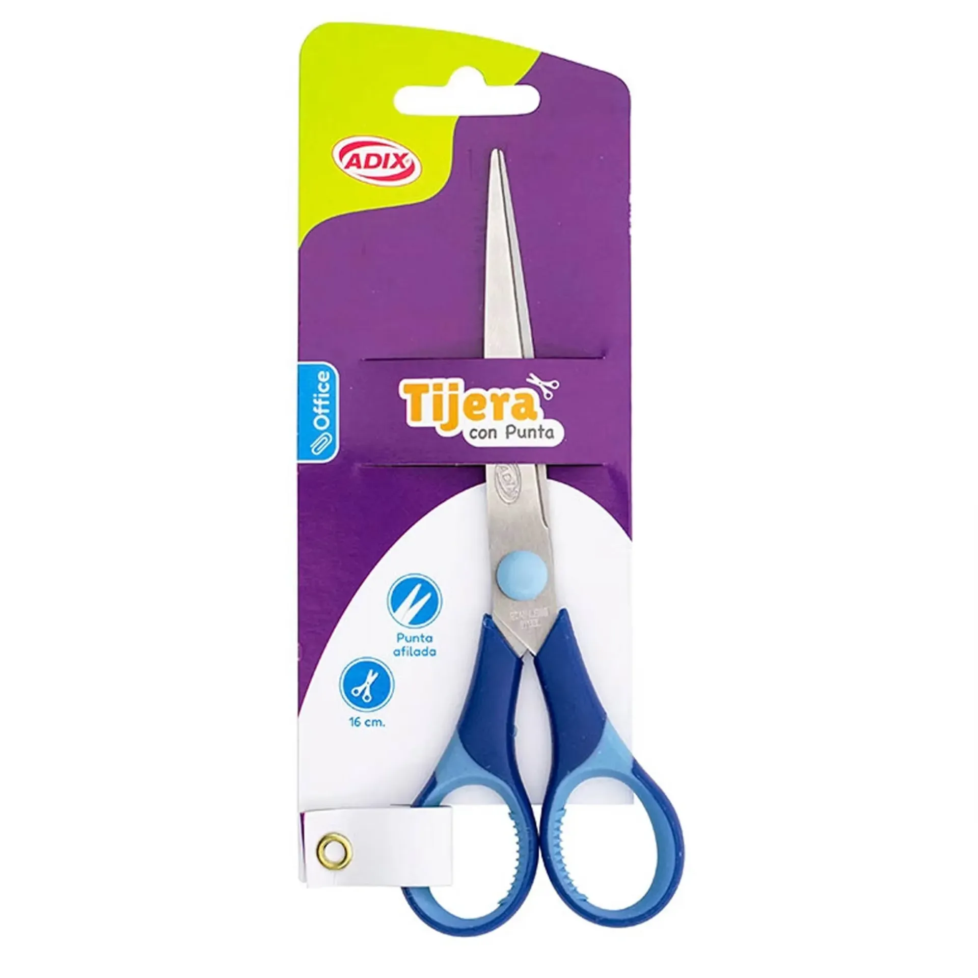 [A511057] Tijera Escolar Adix Azul 16cm